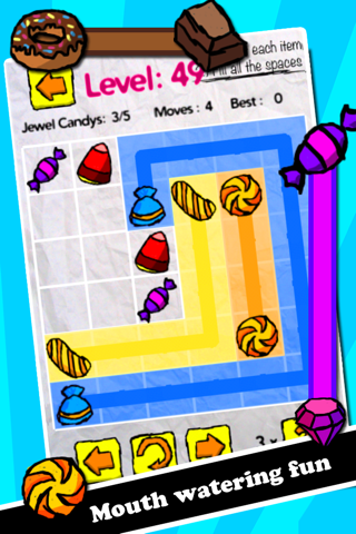 Jewel Candy Clash : Line Dash Puzzle Connect Game - by Cobalt Play Mania Games screenshot 3