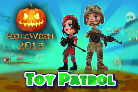 Toy Patrol: 3rd person shooter. Tiny commando with machine gun shoots stupid zombies screenshot 2