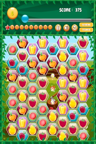 Juicy Fruity Match Farm - A Fun Barn Puzzle Game for Kids screenshot 4