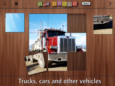 1st GAMES - Trucks, cars and other vehicles HD puzzle for kids screenshot 4
