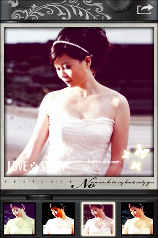 Beautiful Wedding - Camera And Photo Editor For Mixing Filters, Textures and Light Leaks screenshot 4