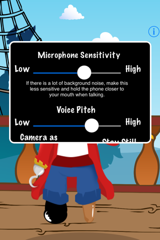 Talking Pirate – your crazy-talk fun friend for children, parents and friends screenshot 3