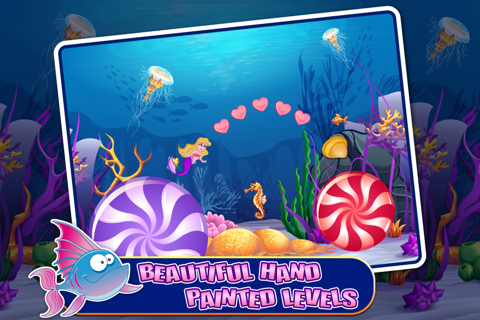Mermaid Jump World – Swimming and Grabbing Gadgets Under the Sea FREE screenshot 3