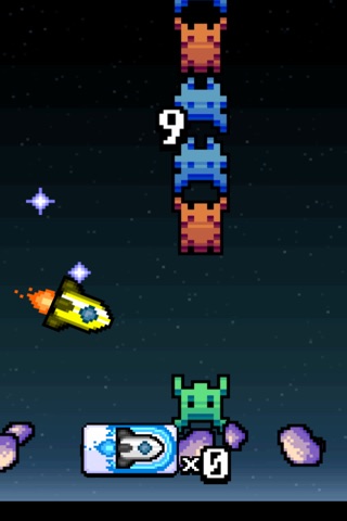 Spacey Ship - Adventures of a Flappy Ship screenshot 4