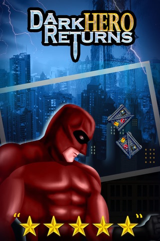 Dark Hero Returns Lite - The Superhero Knight saves the City - Free version screenshot 3