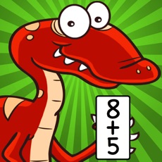 Activities of Math Dots(Dinosaur) - Connect To The Dot Puzzle / Kids Flashcard Drills for Adding & Subtracting