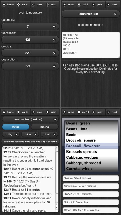 Cooking Calculator