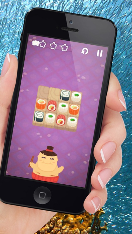 Sushi Puzzle - Solve Levels and Feed the Friendly Sumo