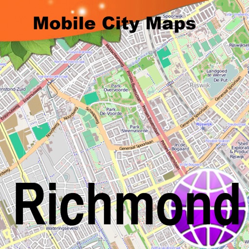 Richmond, VA, Street Map icon