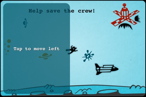 Retro Space Rescue screenshot 2