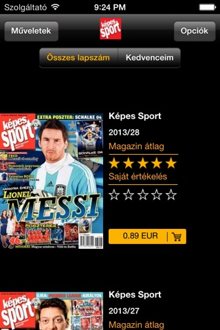 Képes Sport screenshot 2