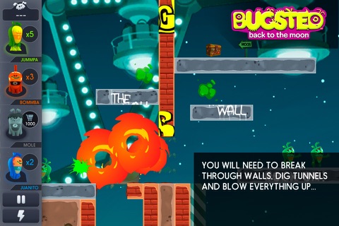Bugsted - Back to the Moon screenshot 2