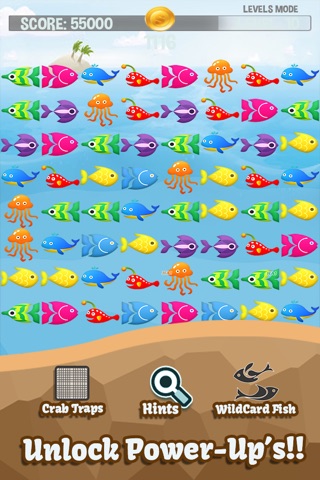 Absurd Aquarium Ridiculous Fish-Tanked Match 3 Puzzle Game PRO screenshot 4