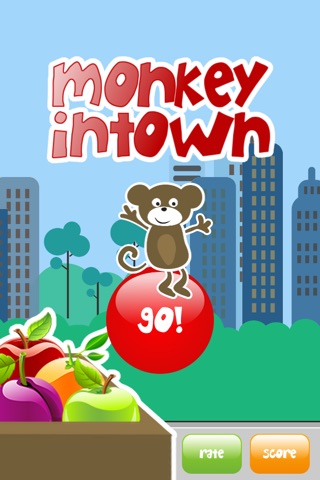Monkey In Town - Fruit Picking Fun screenshot 4