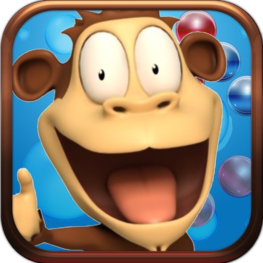 Bubble Monkey Mania - Animal Safari Matching Puzzle Game For Kids PRO