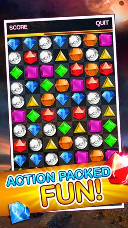 Diamond Blaster Blitz - Free Multiplayer Match Three Puzzle Game