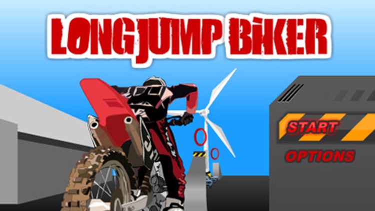 Long jump biker free