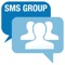 Icon GROUP SMS : Send grouped TEXT to all your friends !