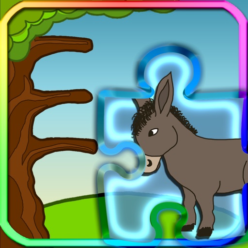Animals Puzzles Preschool Learning Farm Experience Game