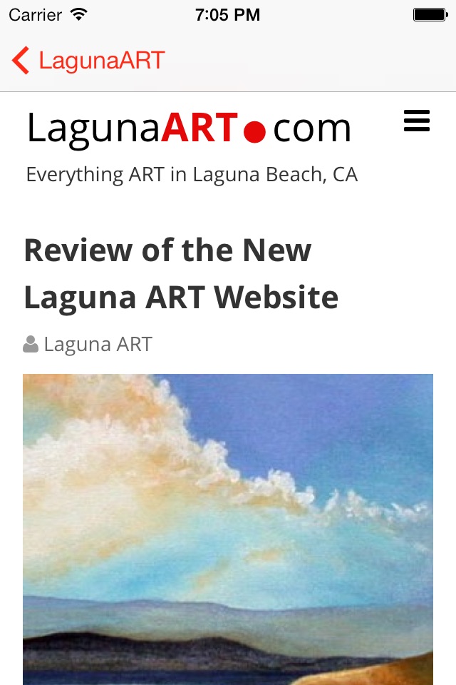 LagunaART.com™ - Everything ART in Laguna Beach screenshot 4