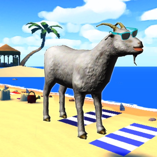 Goat Frenzy Simulator 2 : Beach Party Pro Icon