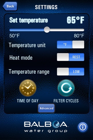 PowerPool Swim Spa Control screenshot 4