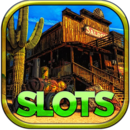 Western Saloon Slots Machine - FREE Gambling World Series Tournament icon