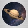 惑星カメラ 太陽系の星々がスタンプに 金星火星木星土星などを写真に張り付け! iPhoneで天体観測