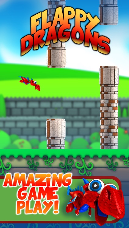 A Flying Flap Dragons Game - Top, Best Arcade Game for Family Fun!