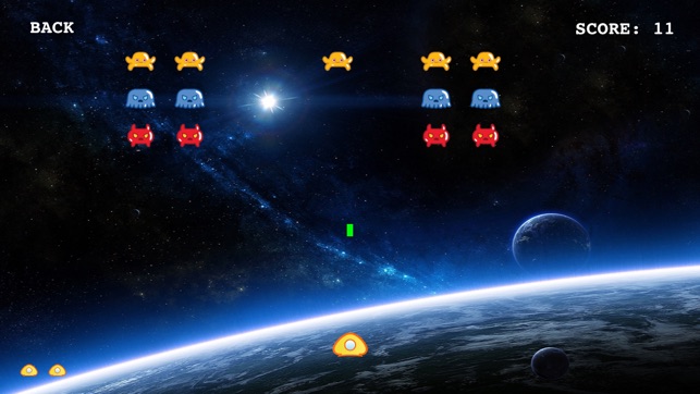 Cute Invaders: classic space arcade shootout spinoff(圖5)-速報App