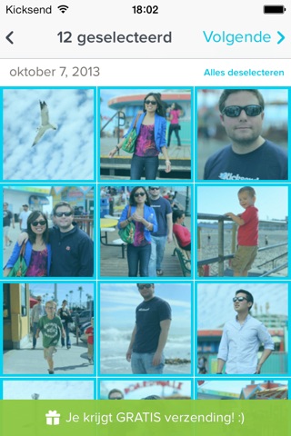 Kicksend: Send & Print Photo Albums, Instagram Pictures, and Your Edited Photos with Effects & Filters screenshot 4