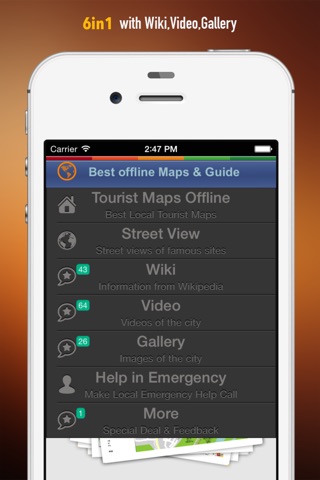 Cordoba Tour Guide: Best Offline Maps with Street View and Emergency Help Info screenshot 2
