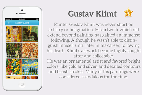 Art Gallery HD - Van Gogh , Monet , Klimt , Renoir screenshot 4