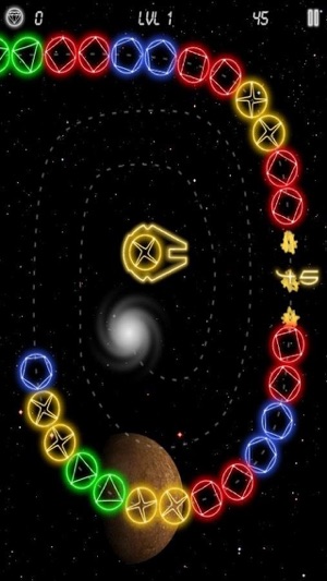 Neon Marble : Space Rush(圖2)-速報App