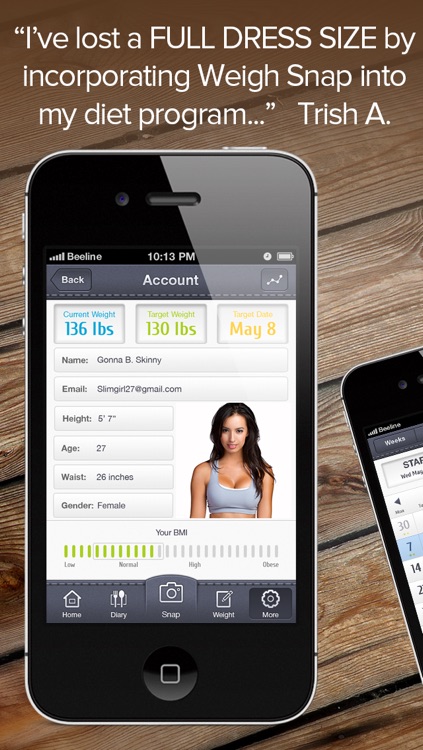 WeightSnap Lite - Personal Fitness, Health And Weight Tracking Diary screenshot-3