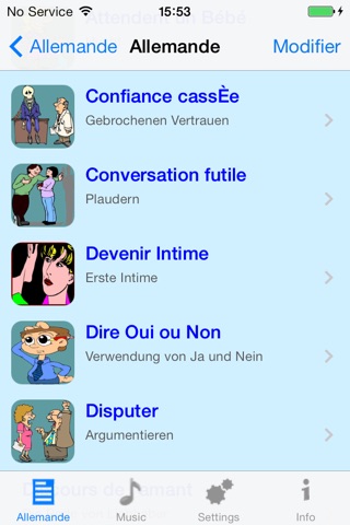 Allemand - Talking French to German Phrasebook + Translator screenshot 3