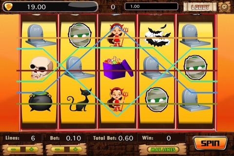 Spooky Freaky Slot - 777 Gambling screenshot 4