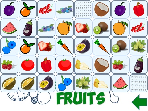 Fruits Memo - Free Puzzle Game screenshot 2