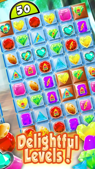 CRAZY JEWEL'S MATCH-3 - DIAMOND GAME AND CANDY DIGGER'S SAGA HD FREE 1.0 IOS