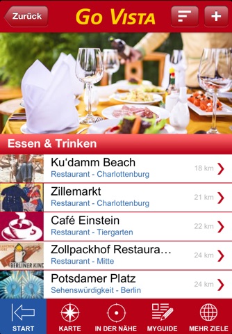 Go Vista Reise-App screenshot 4