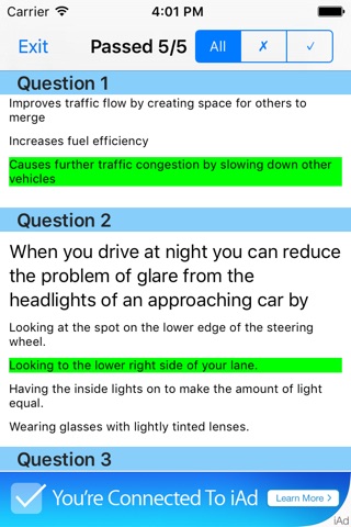Michigan Driver License Test Prep screenshot 3