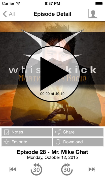 whistlekick Martial Arts Radio