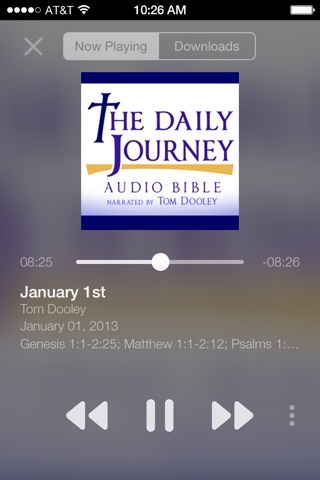 Daily Journey Audio Bible screenshot 2
