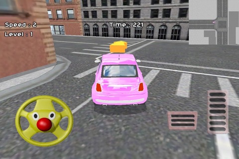 Pink Car Parking screenshot 3