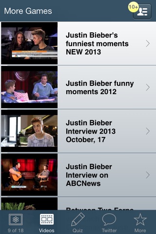 Ultimate Fan Club - Justin Bieber Edition screenshot 2