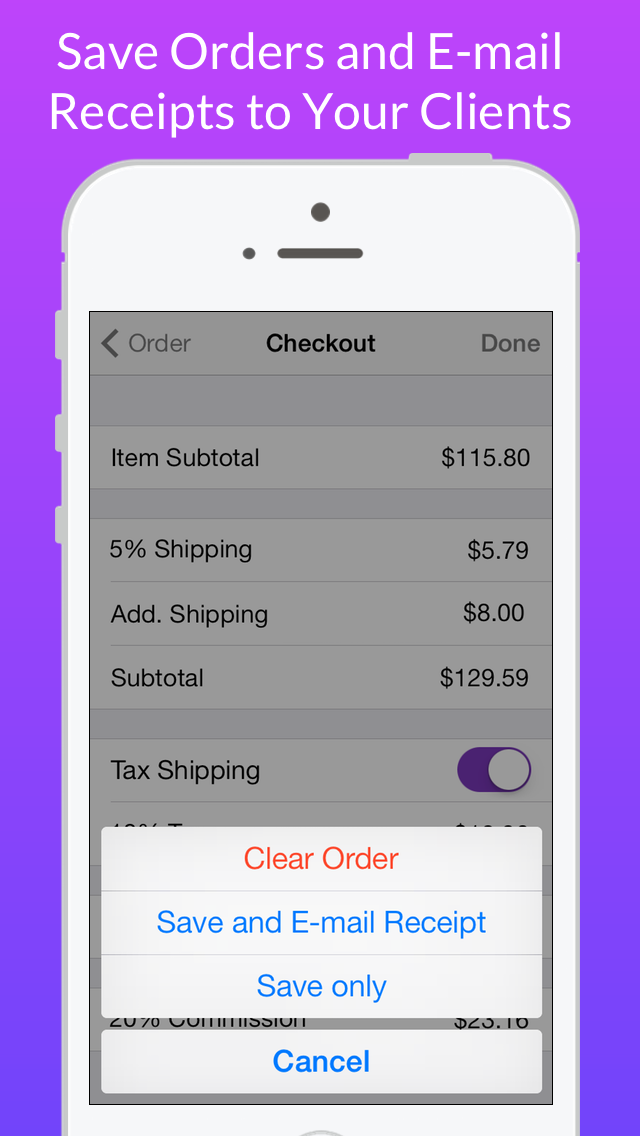 How to cancel & delete Checkout: Order Calculator and Tracker for Direct Sales Consultant from iphone & ipad 4
