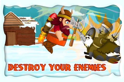 Air Viking Voyage Free - Ice Kingdom Hunting Adventure for Kids and Adults screenshot 3