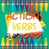 Actions Verbs Flashcards - coloring pages for kids