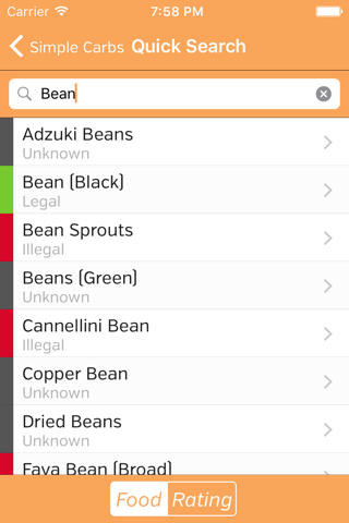 Simple Carbs screenshot 2