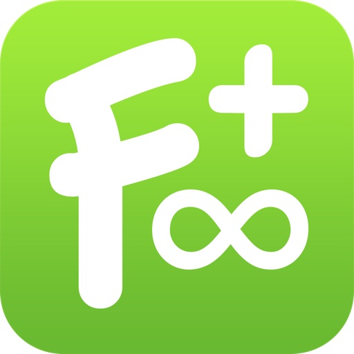 Font Infinity Pro ∞  Better Emoji Fonts & New Cool Text Styles on Images Icon